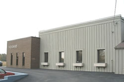 Photo of the main offices for Voisard Manufacturing in Shiloh Ohio